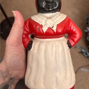Vintage aunt jemima cast iron bank